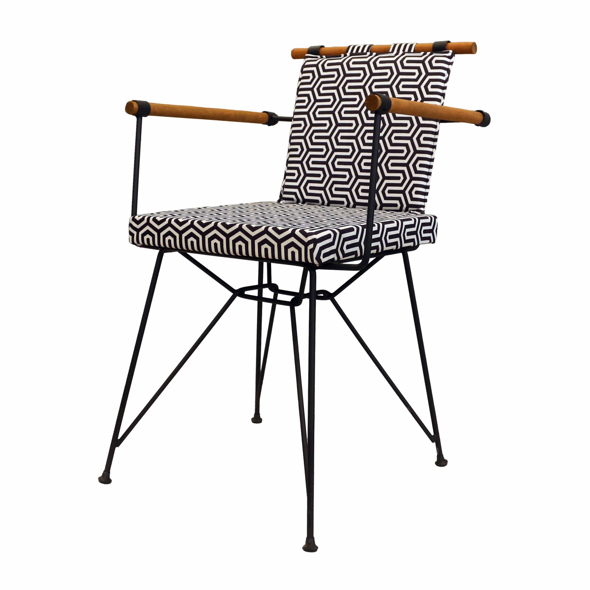 Penyes Tel Sandalye Siyah Beyaz Ateş Wood Penyes Tel Sandalye Siyah Beyaz Ateş Wood